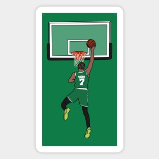 monster slam dunk by jaylen Magnet